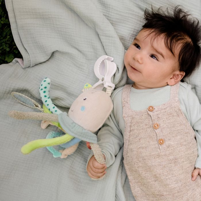 Fehn Toys Activity Octopus with Attachment Clamp - Image 3