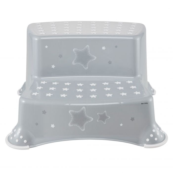 Keeper Double Step Stool - Grey Star - Image 4