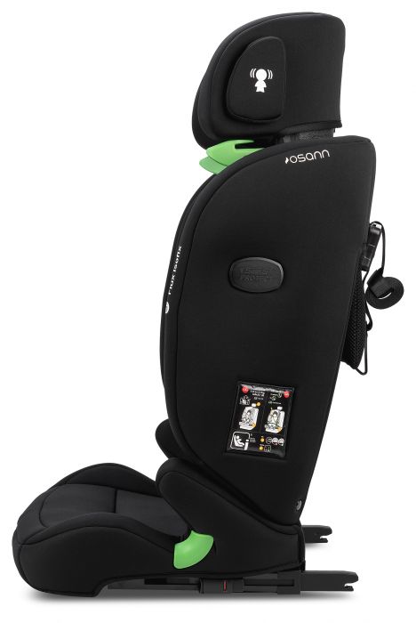 Osann Flux i-Size Isofix R129 Car Seat - Grey Melange: Advanced Safety and Comfort Features for Children - Image 23