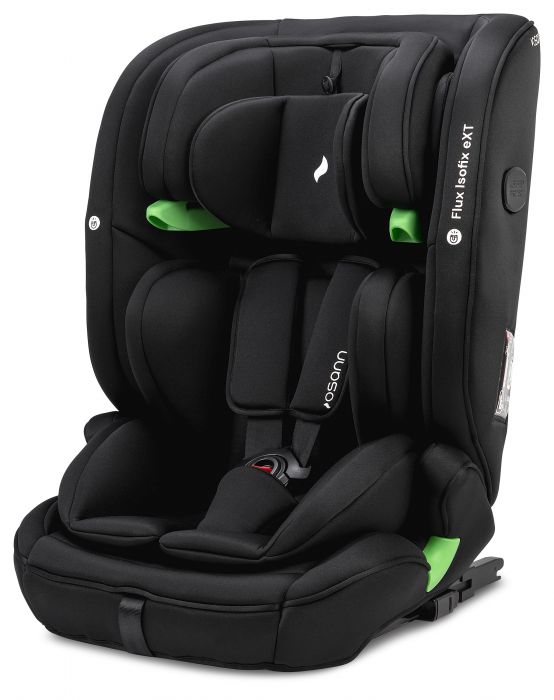 Osann Flux Isofix eXT i-Size Booster Seat - Secure Full Harness Up to 6 Years & 23 kg with NEW Sensor for Easy Installation - Image 3