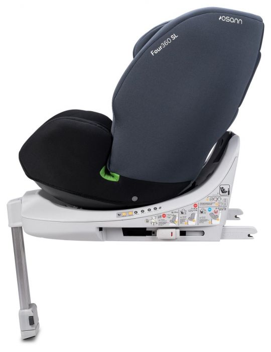 Osann Four 360 i-Size Rotating Car Seat With ISOFIX, Group 0+/1/2/3 Rear & Forward Facing (Birth To 11 Years) - Nero - Image 2