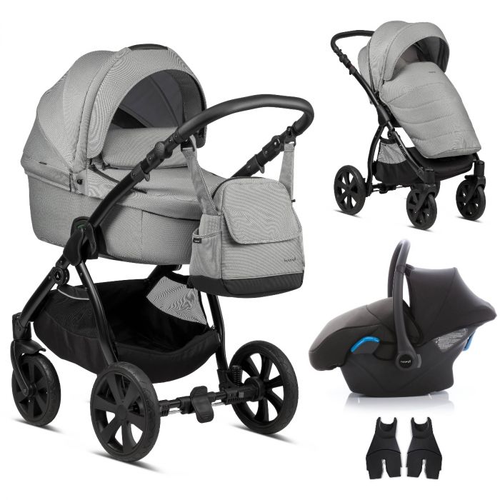 Noordi FJORDI 3 IN 1 Travel System - Grey