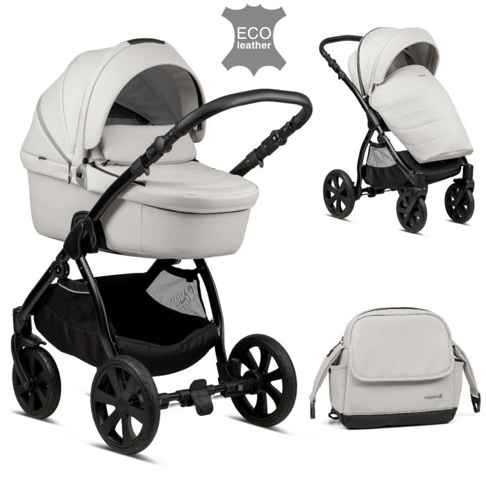 Noordi FJORDI 3 IN 1 Travel System - Leather Finish Cloud - Image 4