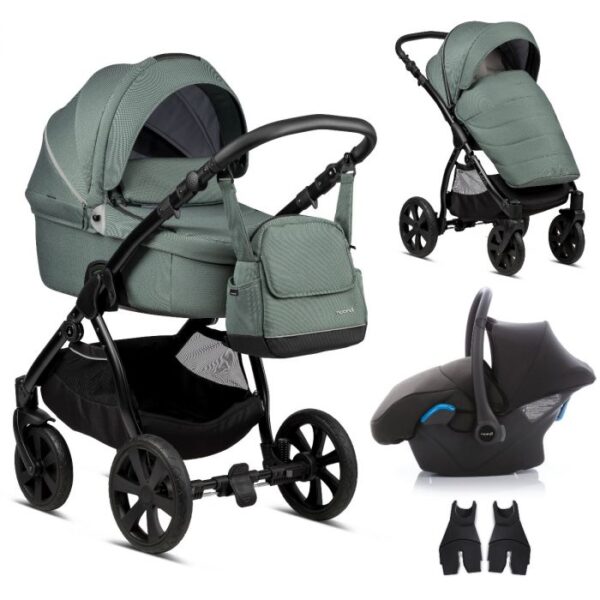 Noordi FJORDI 3 IN 1 Travel System - Fern