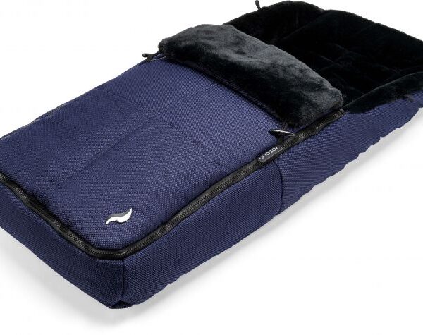 Osann Universal Footmuff with double zipper, storage compartments for dummies & a super soft lining - Indigo