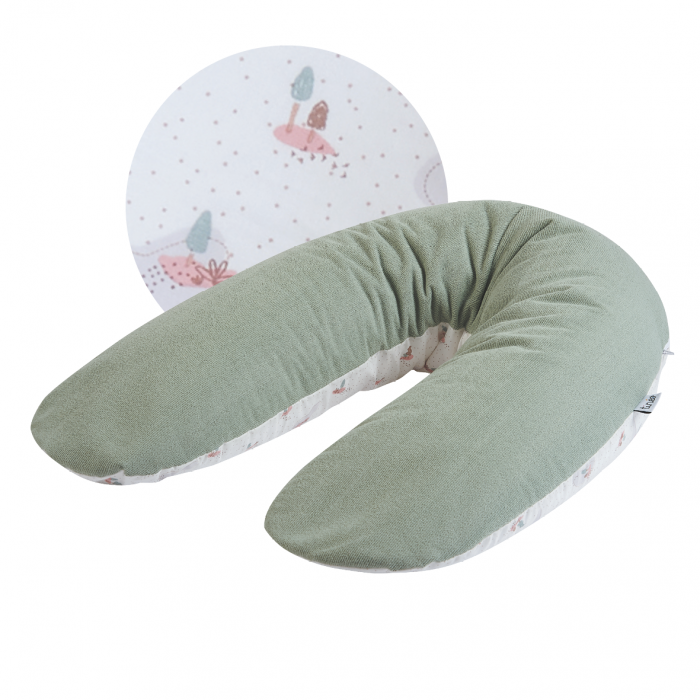 Tineo 2-in-1 Maternity Cushion - Sage Green - Image 11