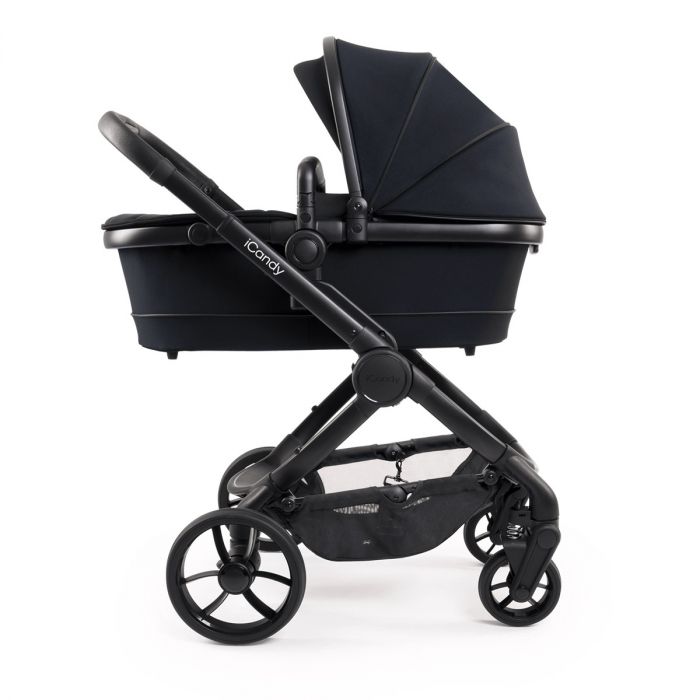 iCandy Peach 7 Combo Pushchair Complete Bundle, Black Edition - Image 2