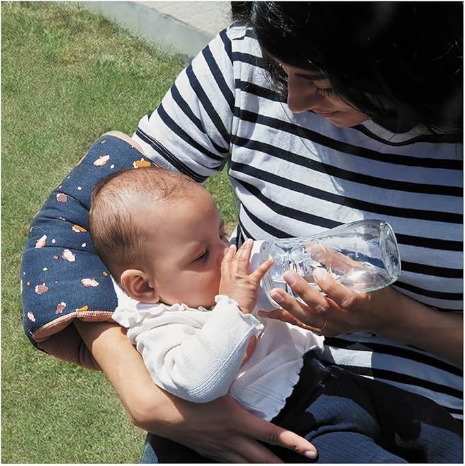 Candide Candide Nursing Armband – Soft Support for Breastfeeding & Bottle Feeding (Flowers/Brown Sugar) - Image 2