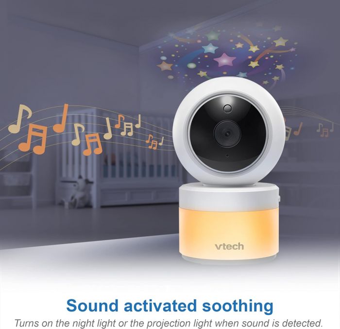 VTech VM5463 5 Inch Night Show Projection Video Baby Monitor - Image 3