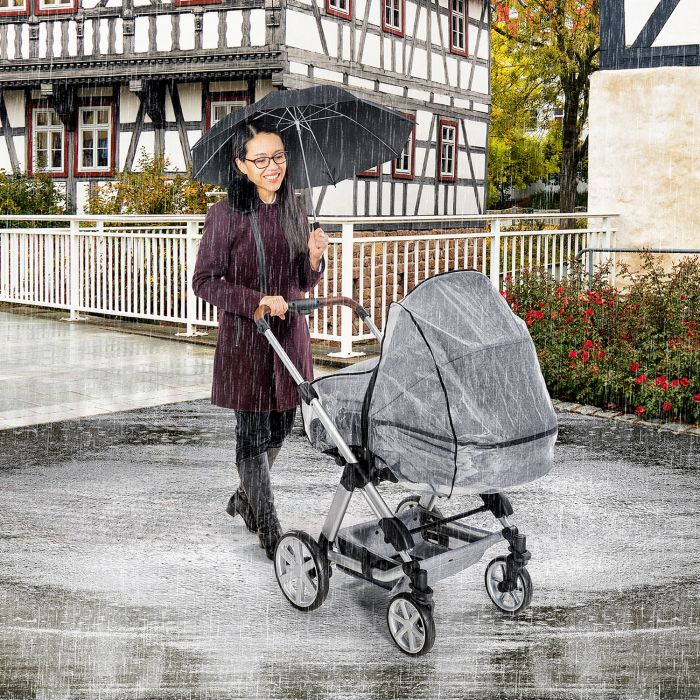 Reer Raincover for travel systems, prams and pushchairs - Image 4