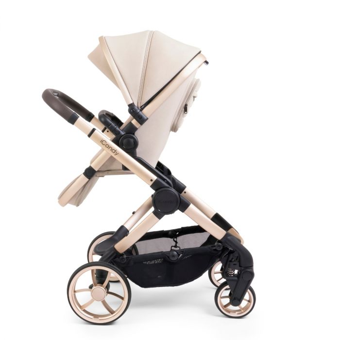 iCandy Peach 7 Combo Blonde Pushchair Complete Bundle, Biscotti - Image 5