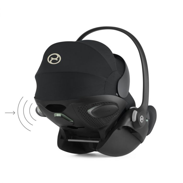 Cybex Cloud G i-Size Carrytot in Magic black & Isofix base - Image 9