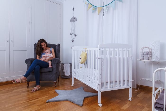 Asalvo Tara White Cot - Image 3