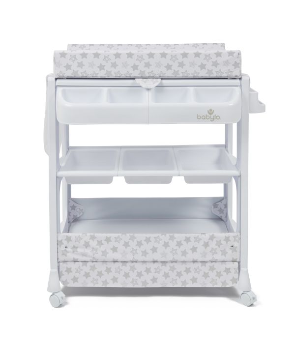 Babylo Smart Changer with Bath Unit & Storage - Moon & Stars - Image 3