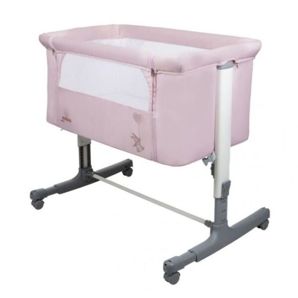 Asalvo Calm Co-Sleeper Crib - Pink