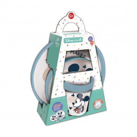 Disney Baby Mickey Mouse Mealtime Set – Includes Bowl, Plate, and Cup - Image 8