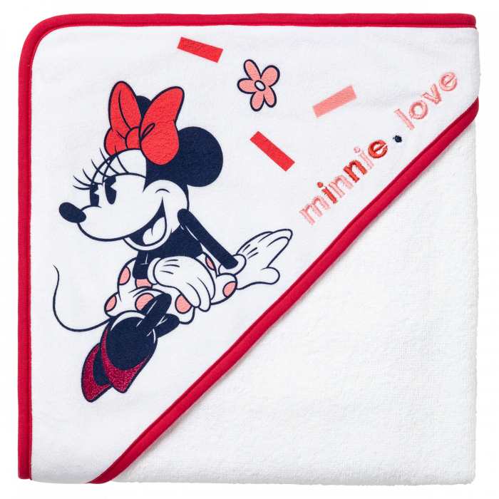 Minnie Mouse Hooded Towel - Image 2