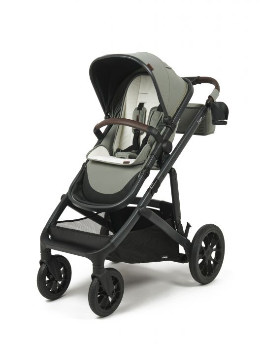 Babylo Zummi Halo Travel System (includes seat unit, carrycot, car seat adaptors, seat liner, organiser, cupholder & rain cover) - Sage Green - Image 10