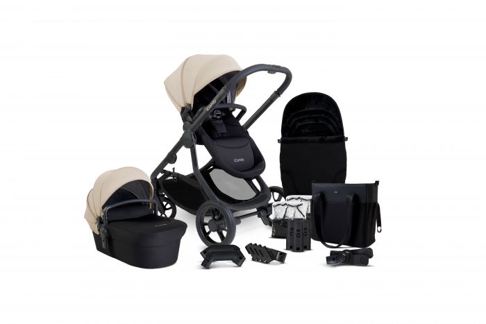 Orange 4 Pushchair Bundle Jet - Latte - Image 25
