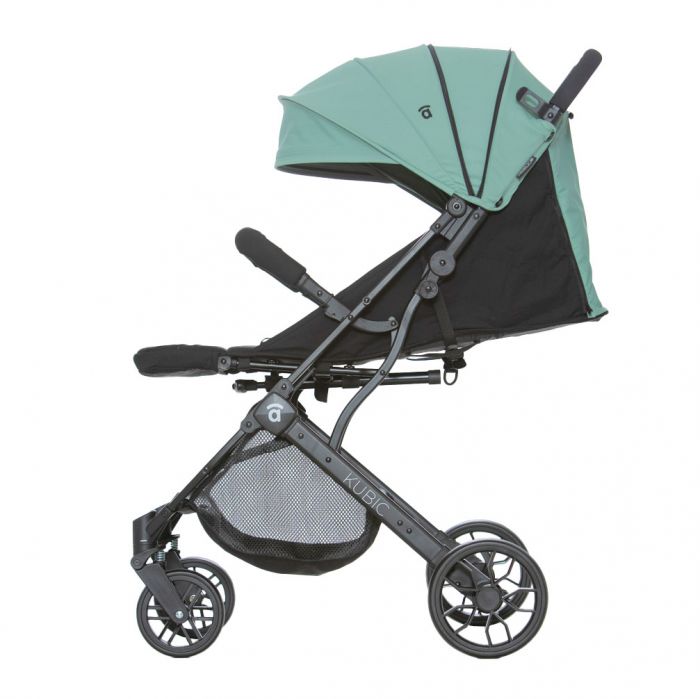 Asalvo Kubic 2 Lightweight Travel Stroller (Birth to 22 kg) - Green - Image 4