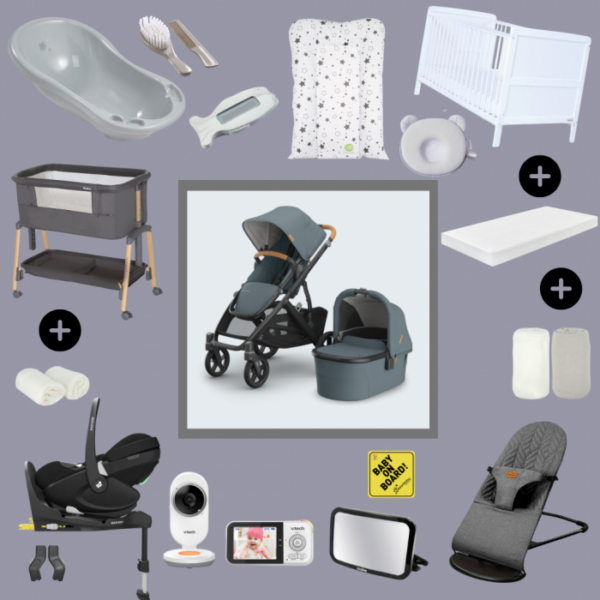 Uppababy Vista V3 Ultimate Newborn Bundle with Maxi Cosi Pebble Pro - Colour Of Choice