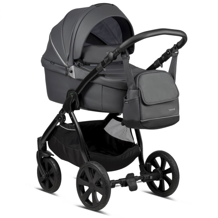 Noordi FJORDI 3 IN 1 Travel System - Leather Finish Shadow Grey - Image 11