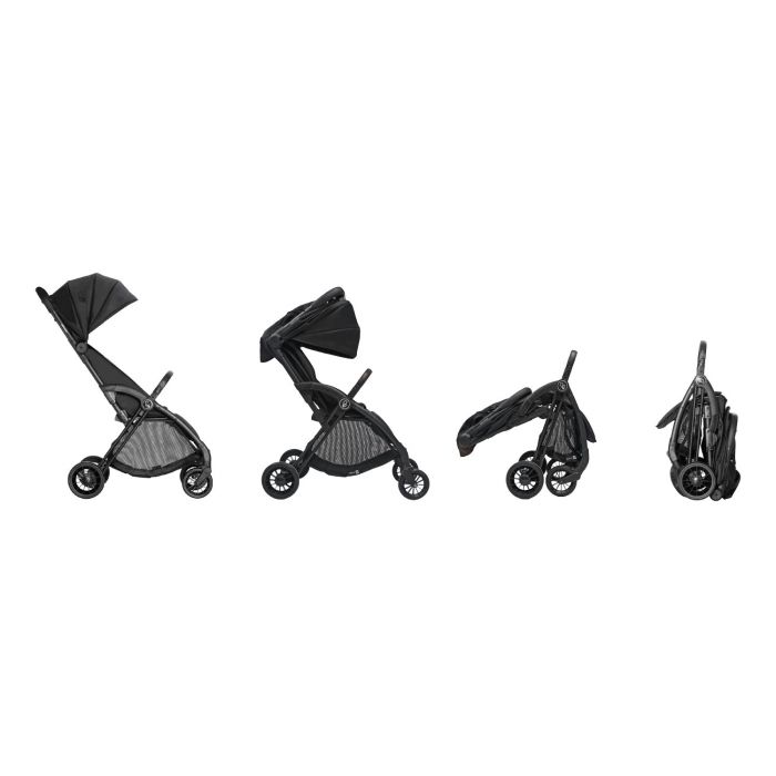 Asalvo Plis Plas Lightweight Travel Stroller (Birth to 15 kg) - Black - Image 4