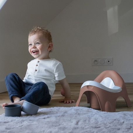 IDEO Training Potty – Comfortable & Practical with Removable Bowl - Pink - Image 4