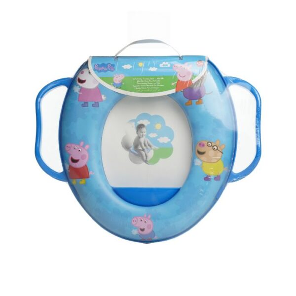 Peppa Pig Cushioned Toilet Trainer with Handles