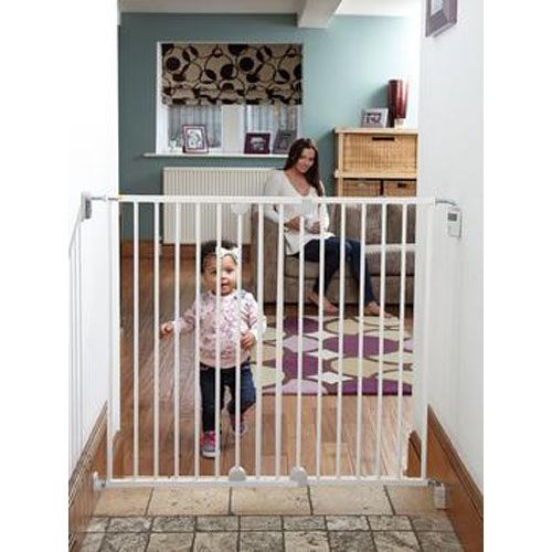 Safety 1st Wall Fix White Metal Extending Gate - Image 2