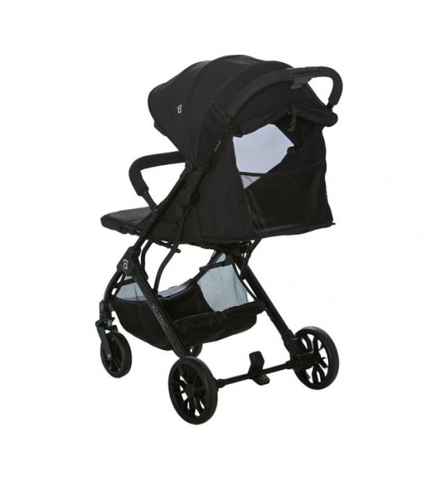Asalvo Kubic 2 Lightweight Travel Stroller (Birth to 22 kg) - Black - Image 6