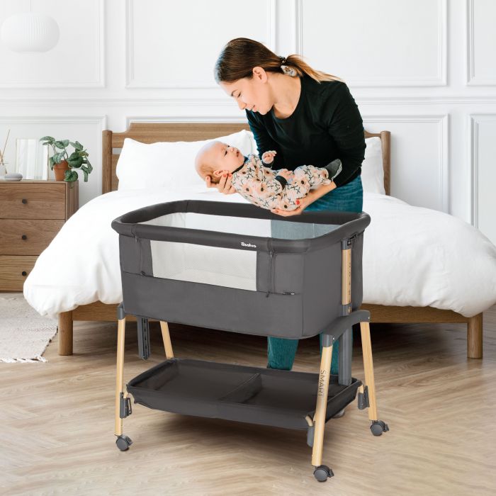 Asalvo Smart 2-in-1 Co-Sleeping Mini Crib - Image 5