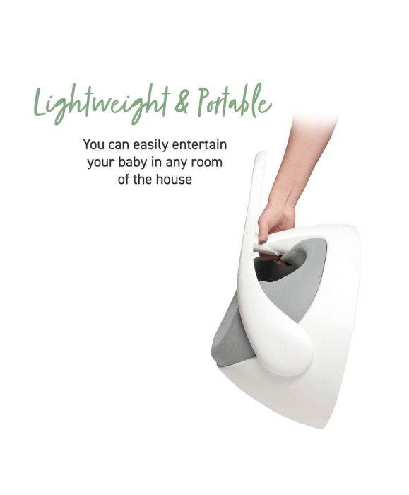 Mamas & Papas Snug Floor Seat with Activity Tray - Pebble Grey - Image 5