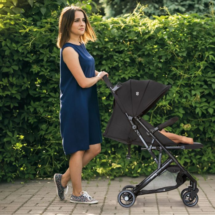 Asalvo Tumbuctu Compact Stroller - Black - Image 9