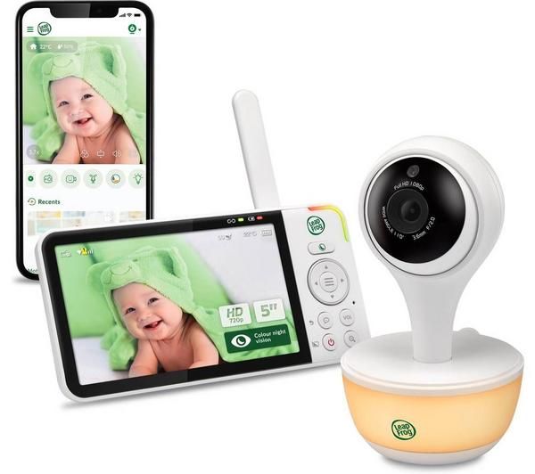 LeapFrog LF815HD 5" Smart Video Baby Monitor – Full HD, Colour Night Vision, Remote Access & Night Light - Image 2